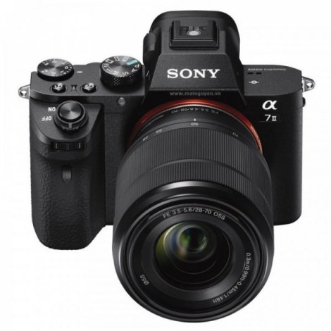 Sony ILCE7M2KB.CEC Body + 28-70mm lens Mirrorless Camera Kit, 24.3 MP, ISO 51200, Display diagonal 7.62 ", Video recording, Wi-F - 2